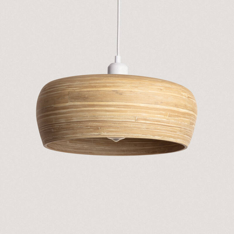 Imagem de Candeeiro Suspenso Bambu Shuka Sari ILUZZIA