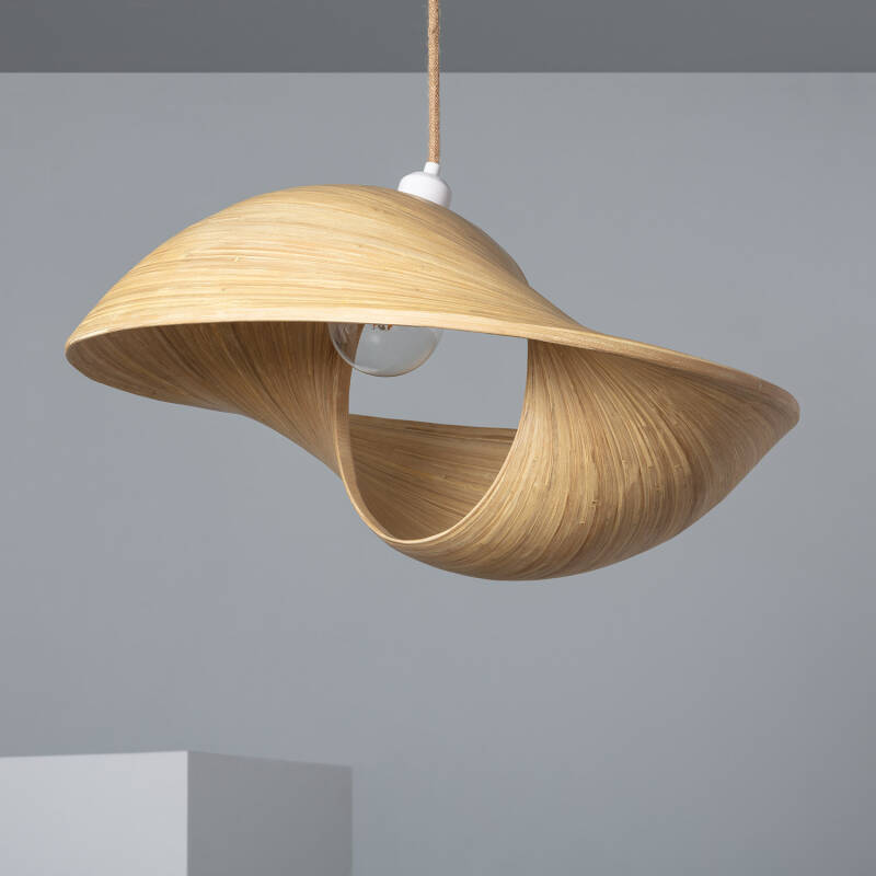 Imagem de Candeeiro Suspenso Bambu Shuka Big Acacia Ø600 mm ILUZZIA