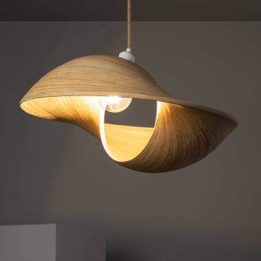 Imagem de Candeeiro Suspenso Bambu Shuka Big Acacia Ø600 mm ILUZZIA