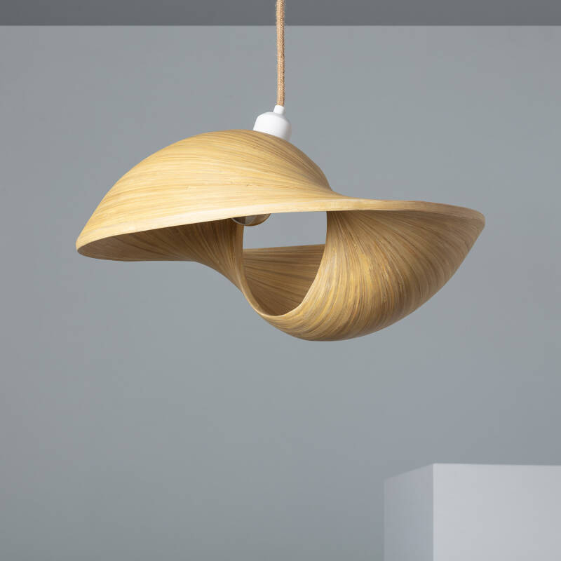 Imagen de Lámpara Colgante Bambú Shuka Acacia  Ø480 mm ILUZZIA