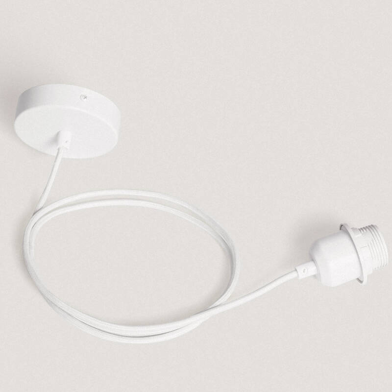 Imagem de Candeeiro Suspenso Rattan Yamil Ø550 mm ILUZZIA 