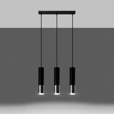 Imagen de Lámpara Colgante Loopez 3L Metal SOLLUX