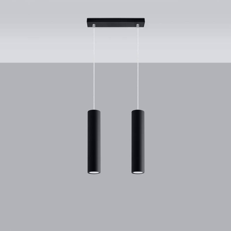 Producto de Lámpara Colgante Lagos 2 Metal SOLLUX