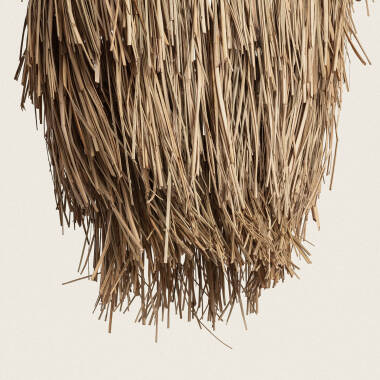 Imagem de Candeeiro Suspenso Fibras Naturais Exterior Ramé 