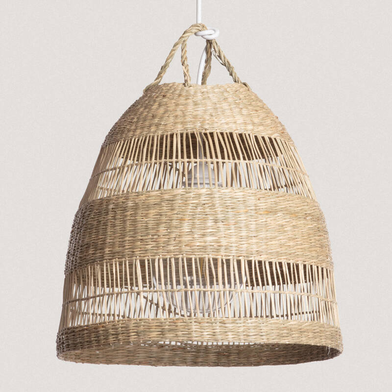 Imagem de Candeeiro Suspenso Fibras Naturais para Exterior Big Sami Ø450 mm ILUZZIA 