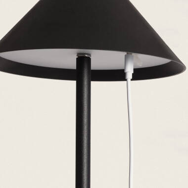 Imagen de Lámpara de Pie LED Portátil para Exterior con Batería USB Recargable Metal Kivuli