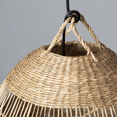 Imagen de Lámpara Colgante Fibras Naturales para Exterior Big Sami Ø450 mm ILUZZIA