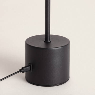 Imagen de Lámpara de Mesa LED Portátil Metal con Batería USB Recargable Zimba
