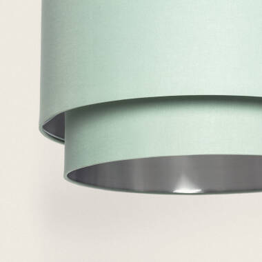 Imagem de Candeeiro Suspenso Tecido Bello Duo Reflexo 