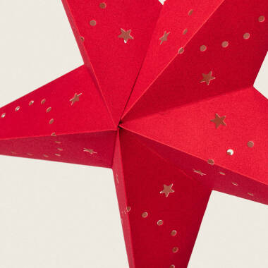 Imagem de Estrela Papel LED com Bateria 60 cm Wensha