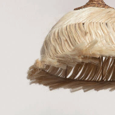 Imagen de Lámpara Colgante Ratán y Ramio Kempo Kulu ILUZZIA