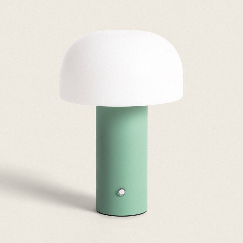 Imagen de Lámpara de Mesa LED Portátil Metal con Batería USB Recargable Leta