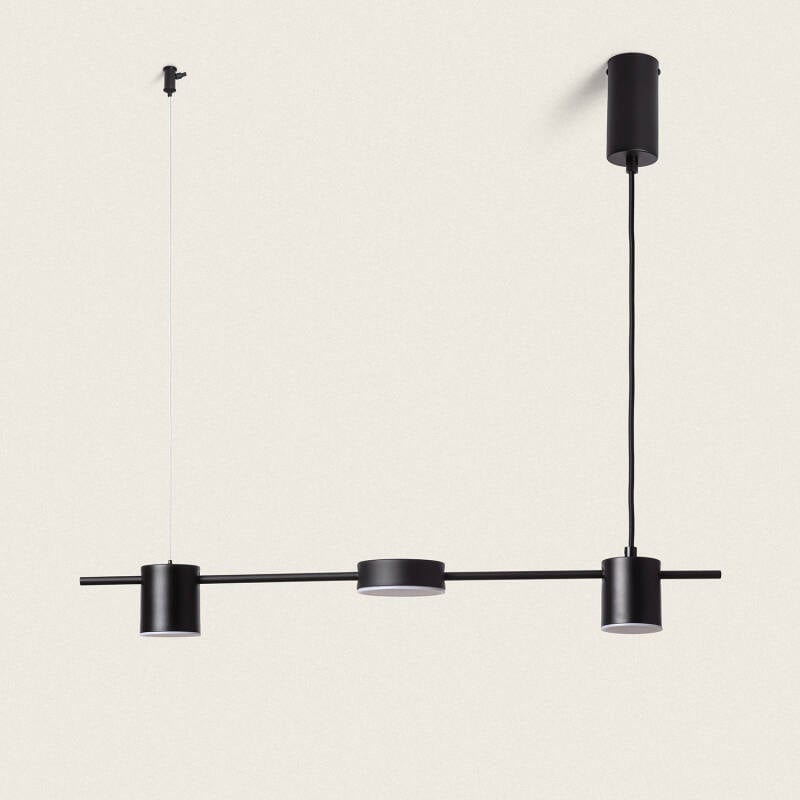 Imagen de Lámpara Colgante Lineal LED 18W Metal y Cristal Kurna