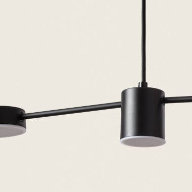Imagen de Lámpara Colgante Lineal LED 18W Metal y Cristal Kurna