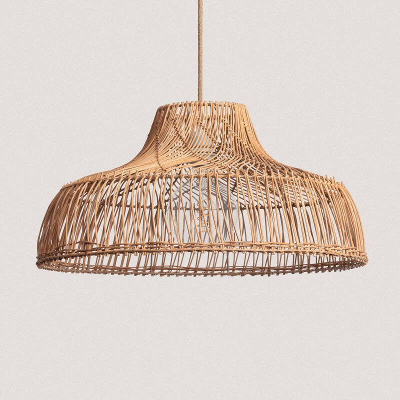 Imagem de Candeeiro Suspenso Rattan Yulara Ø500 mm ILUZZIA