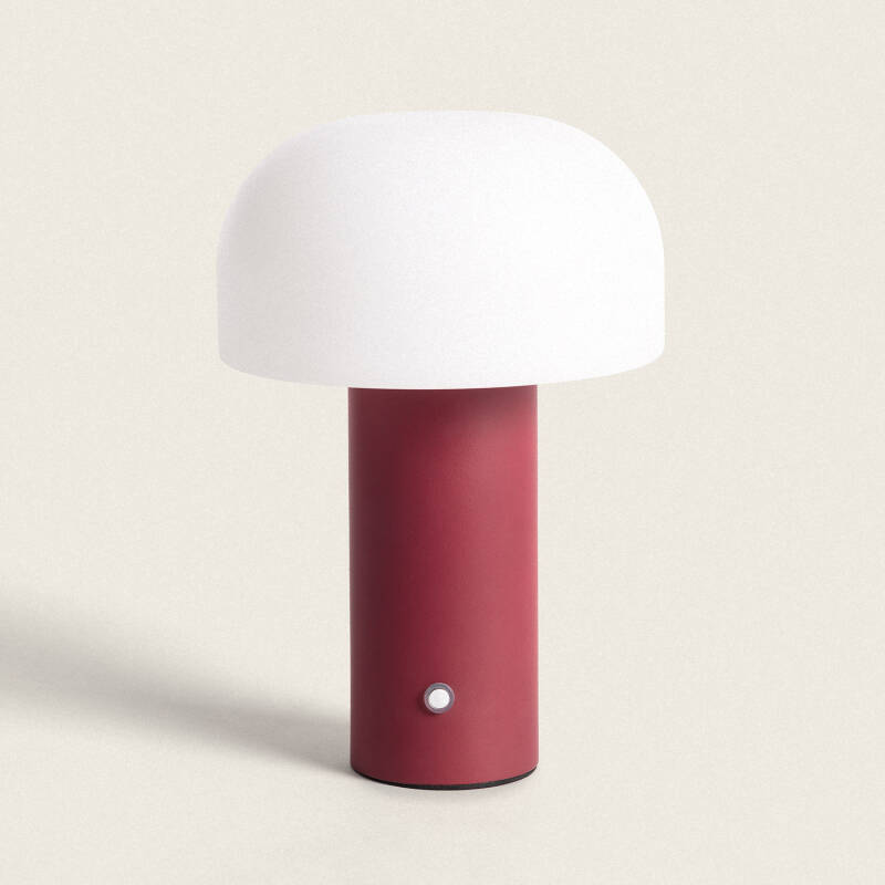 Imagen de Lámpara de Mesa LED Portátil Metal con Batería USB Recargable Leta