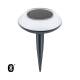 Imagem de Baliza LED Solar RGBW com Espeto para Smartphone Controlo Blueetooth 
