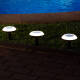 Imagem de Baliza LED Solar RGBW com Espeto para Smartphone Controlo Blueetooth 