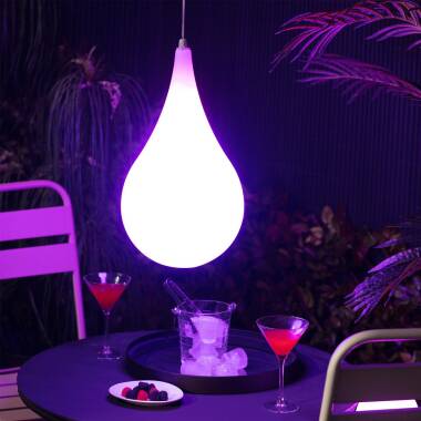 Imagem de Candeeiro Suspenso LED 6W RGBW para Exterior Gutu