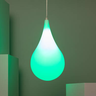 Imagem de Candeeiro Suspenso LED 6W RGBW para Exterior Gutu