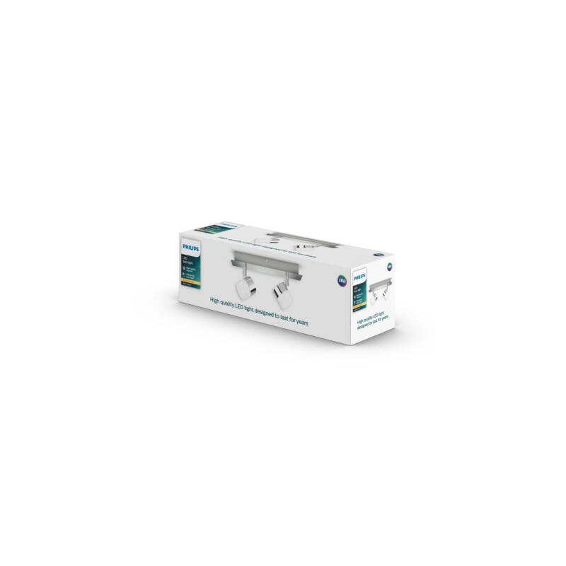 Produto de Candeeiro de Teto LED com Dois Focos PHILIPS Float 2x5W 