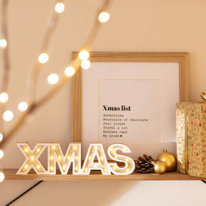 Produto de Luz de Natal LED XMAS