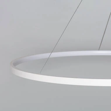 Imagen de Lámpara Colgante LED 28W Aluminio CCT Seleccionable Big Ivalo Ø 1 Metro