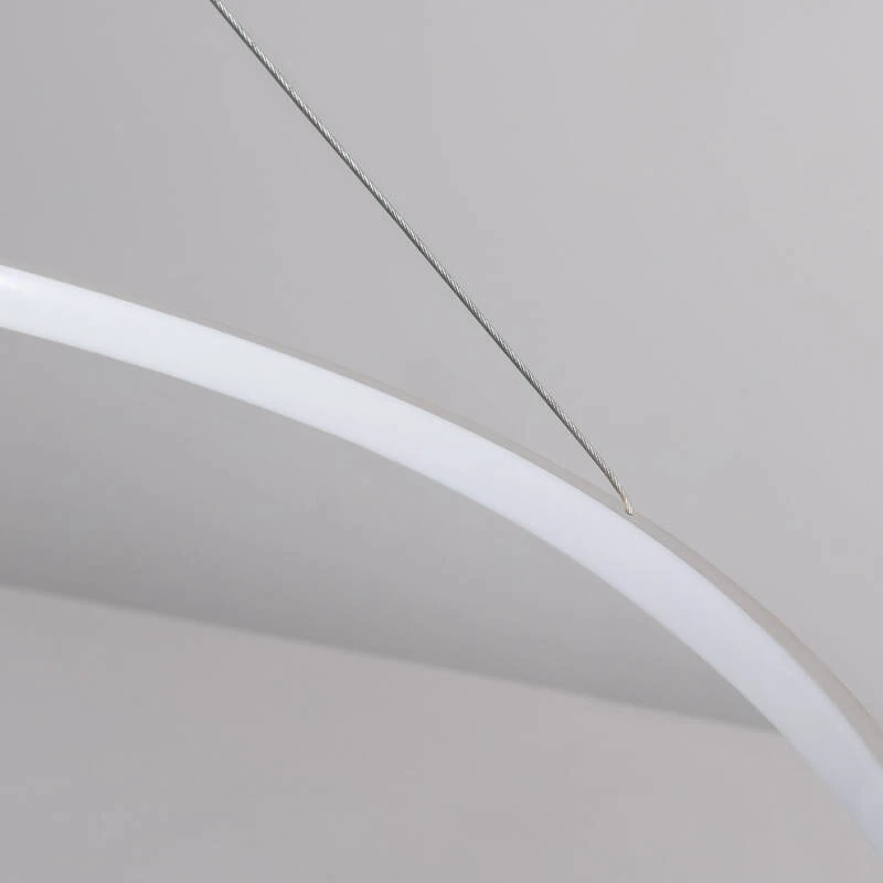 Imagen de Lámpara Colgante LED 28W Aluminio CCT Seleccionable Big Ivalo Ø 1 Metro