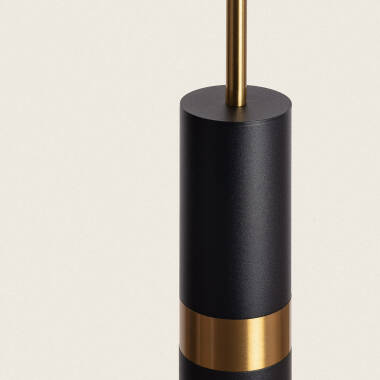 Produto de Candeeiro Suspenso Metal Lumen 3 Focos 