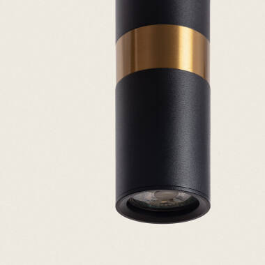 Produto de Candeeiro Suspenso Metal Lumen 3 Focos 