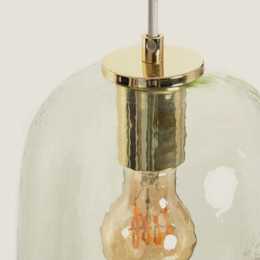 Imagen de Lámpara Colgante Cristal y Metal Bonhomía