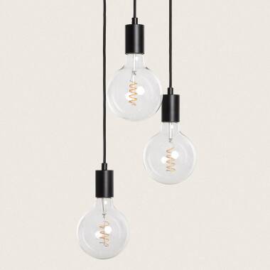 Imagen de Lámpara Colgante 3 Focos Metal Cascade