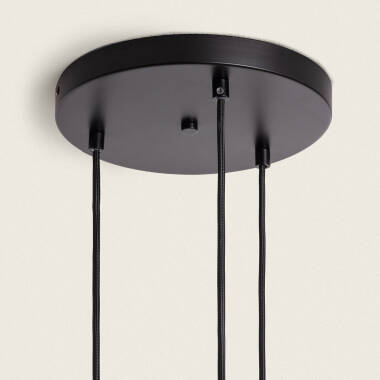 Imagen de Lámpara Colgante 3 Focos Metal Cascade