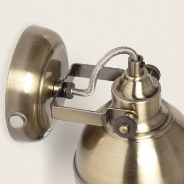 Imagem de Candeeiro de Parede de Latão com Bateria USB Recarregável