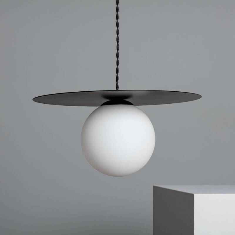 Imagen de Lámpara Colgante Cristal y Metal Luminia