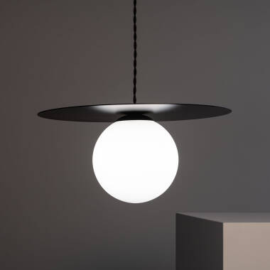 Imagen de Lámpara Colgante Cristal y Metal Luminia