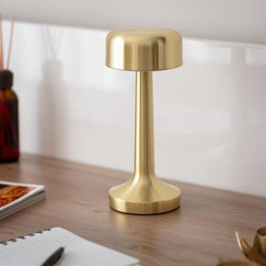 Imagen de Lámpara de Mesa LED Portátil con Batería USB Recargable Ciara