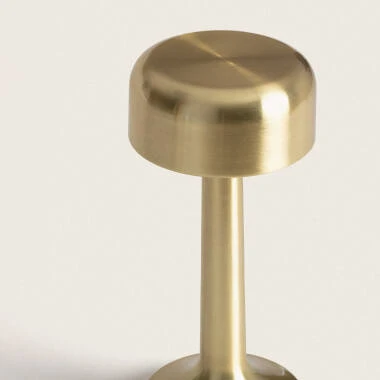 Imagen de Lámpara de Mesa LED Portátil Metal con Batería USB Recargable Ciara