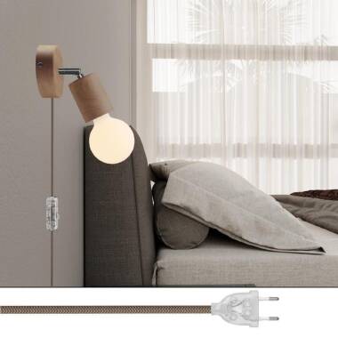 Producto de Lámpara de Pared Madera Creative-Cables APL2FC2L01TCREUTRD73
