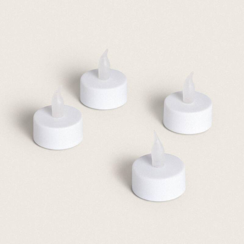 Imagen de Pack 4 Velas LED Mini con Batería Hobley