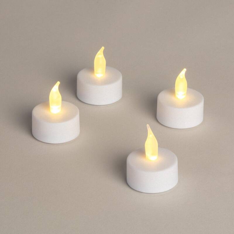 Imagen de Pack 4 Velas LED Mini con Batería Hobley