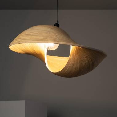 Imagem de Candeeiro Suspenso Bambu Shuka Big Acacia Ø600 mm ILUZZIA Imagem de Candeeiro Suspenso Bambu Shuka Big Acacia Ø600 mm ILUZZIA