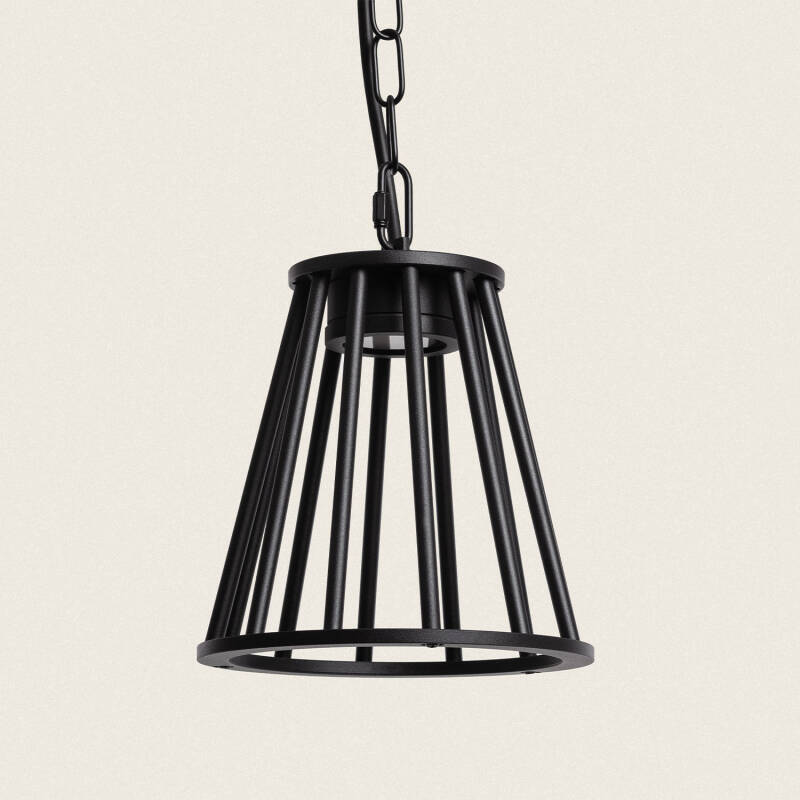 Imagem de Candeeiro Suspenso Exterior LED 6W Alumínio Bradda