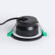 Imagem de Downlight LED 8W Circular Regulável IP65 Corte Ø65 mm CCT Selecionável RF90 Design Ajustável