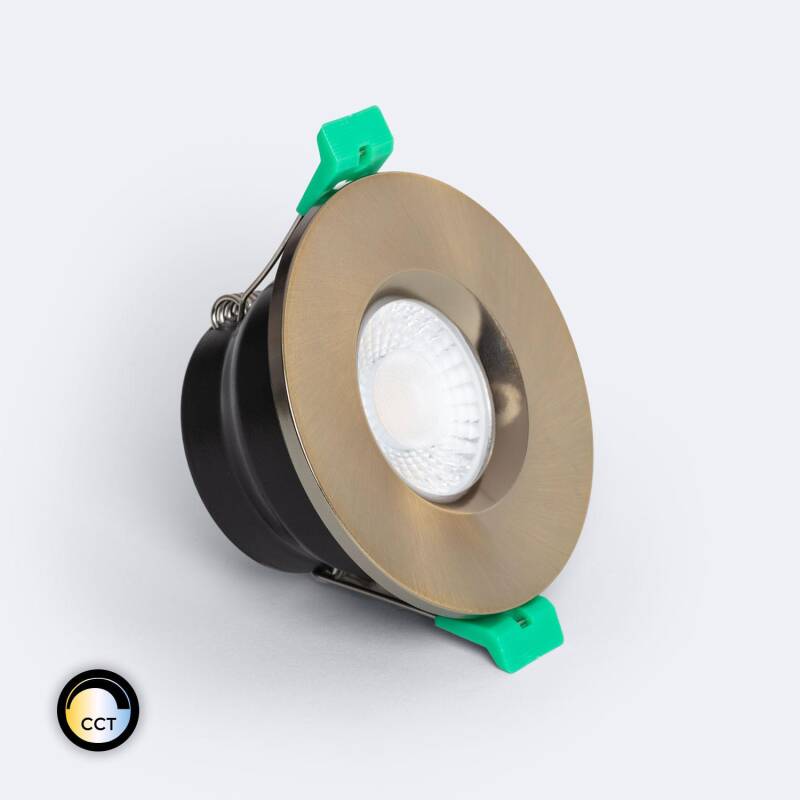 Imagen de Foco Downlight LED 5-8W Ignífugo Circular Regulable IP65 Corte Ø 65 mm Design