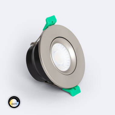 Foco Downlight LED 5-8W Ignífugo Circular Regulable IP65 Corte Ø 65 mm Design Ajustable