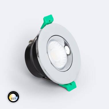 Foco Downlight LED 5-8W Ignífugo Circular Regulable IP65 Corte Ø 65 mm Design Ajustable