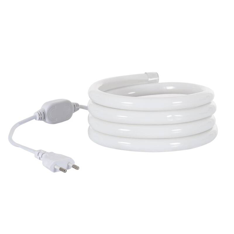 Tira De LED Neon Redonda 360° IP67 - 220V/230V, Impermeable, Para Interior Y Exterior, Color Ajustable