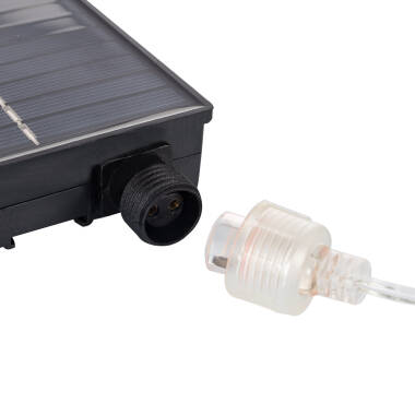 Imagem de Fita LED Exterior Solar RGB 3V DC 30LED/m 5m IP65 Largura 8mm Corte a cada 3cm