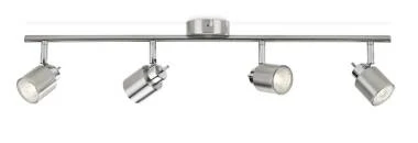 Candeeiro de Teto com Quatro Focos PHILIPS Meranti